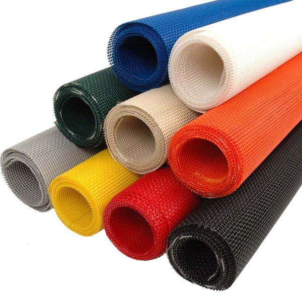 10x22 Ft PVC Coated Fabric Vinyl Polyester Fabric Dump Truck Trailer Mesh Tarp With Grommets