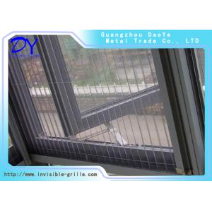 China Custom Aluminum Interior Retractable Invisible Screen Door wholesale