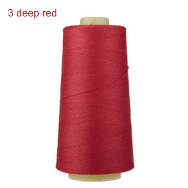China Manufacturer 40/2 Polyester Colorful For Sewing White Spun Sew Polyester Thread