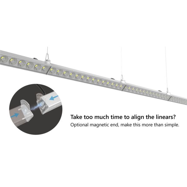Adjustable 12000lm 150w/M Linear Led Ceiling Lights 40w