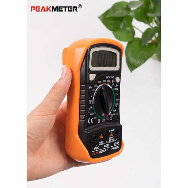 Mini Manual Ranging Multimeter , Electronic Pocket Digital Multimeter