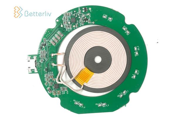 Quality 5V Wireless Charger Receiver Module , Qi Wireless Tx Rx Module for sale