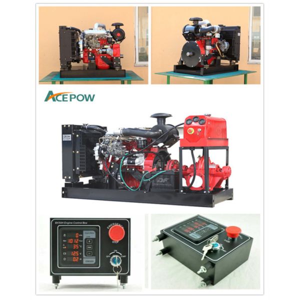 380V 180KW Generator Powered Water Pump, Diesel Engine Driven Water Pumps