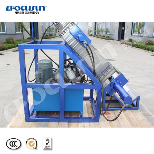 220v-440v Industrial Flake Ice Compactor for Huge Ice Bars 25 Kilos in Africa Fisheries