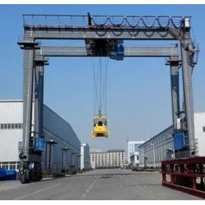 China 100/50t Mobile Portal Crane With Automated Stacking wholesale