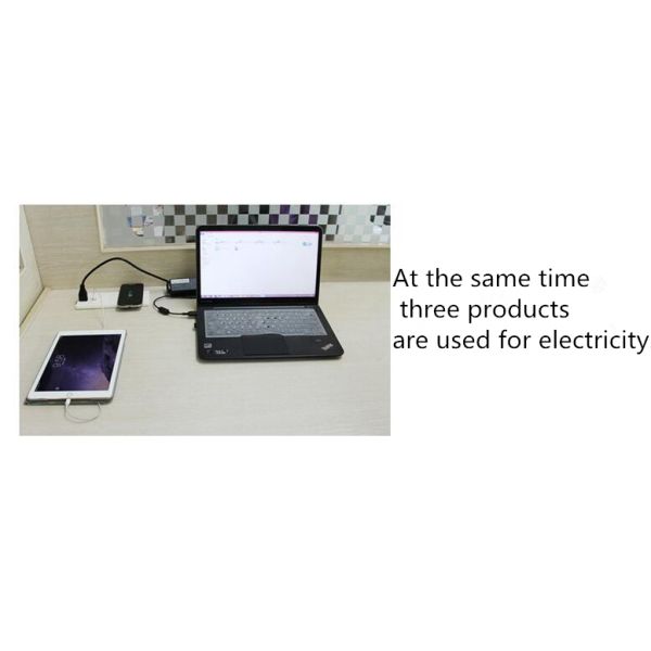 ABS + PC Conference Table Socket , Desktop Wireless Transmitter Smart Furniture Office Mobile Phone Charger