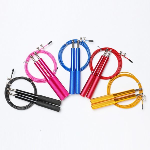 ZHIHUI 300cm Steel Cable Jump Rope Self Locking Aluminium Handle