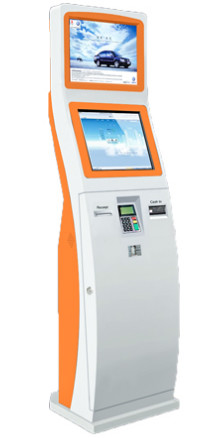 China Dual Display Interactive Digital Signage Kiosk For Advertising Promotion wholesale
