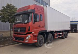 China Dongfeng Commercial Refrigerated Box Truck 12 Wheel 245hp 20 Ton -18 ℃  Degree wholesale