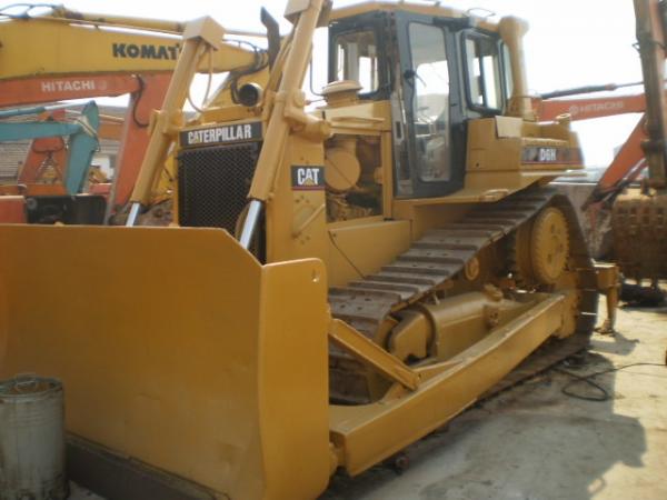 Quality Caterpillar D6H Second Hand Bulldozers For Sale , Used Construction Equipment  for sale