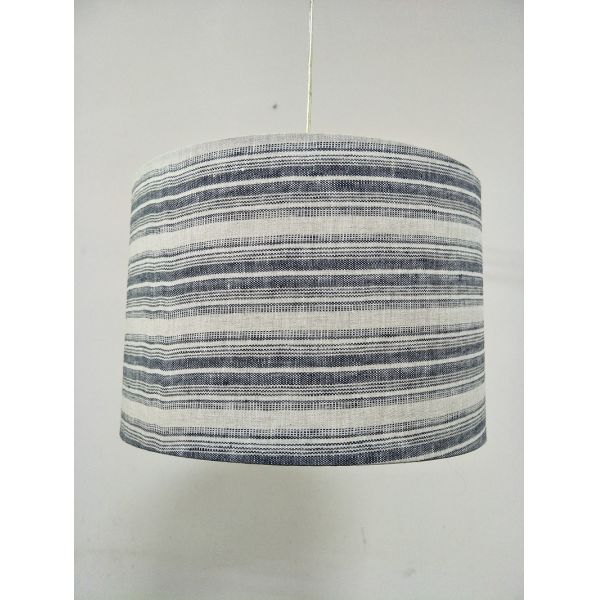 Tiny Pinstripes Fabric Pendant Light Shades