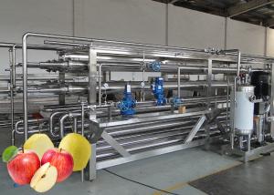 China Stable UHT Sterilizer Machine Vacuum Pasteurization Apple Processing Equipment wholesale