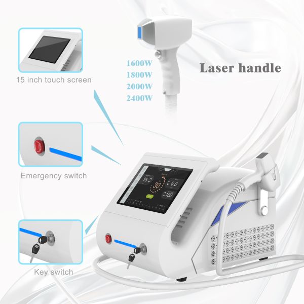 KM LASER Shell 808nm Diode Laser Hair Removal Customizable with Client's Logo