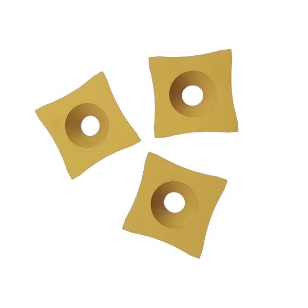 CVD Lathe Cutting Inserts 91.5HRA For Steel Processing Strong Hardness