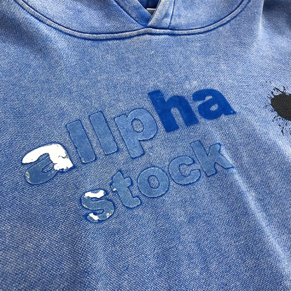 OEM Custom Contract Stitch Distressed Vintage Pullover Fleece Cotton Oversized Stone Washed Streetwear Hoodies