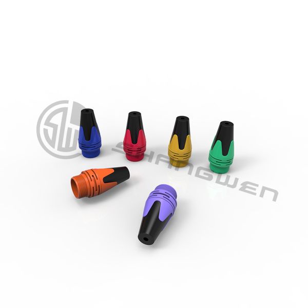 4-Pin XLR Mount Connector Indoor Audio IP40 Protection 4-Pole Wireless DMX Cable Connectors Sliver XLR Female Male Connector