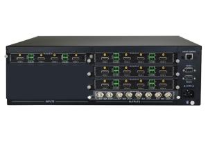 China Modular 4K UHD Video Matrix Switcher With 4 Hdmi Input SDI Output wholesale