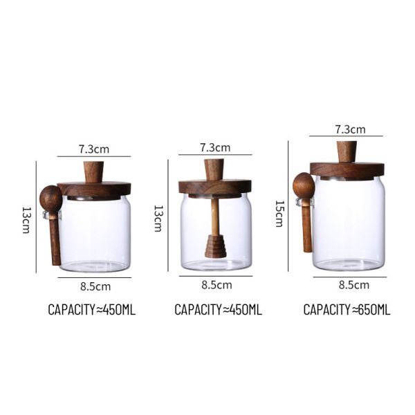 Bulk Food-Grade Glass Jars for Honey/Syrup|Wholesale Price FDA-Compliant Custom Lids|B2B Factory Direct