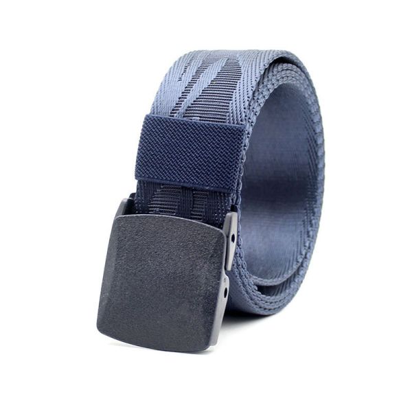 Resin Woven Canvas Fabric Web Belt 110cm Buckle Tactical Battle Belt
