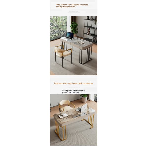 Marbre Office Furniture L Shaped Executive Office Table for Commercial Furniture