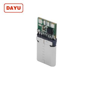 100W 3.1 Gen2 USB C Connector 10000-15000 Times Durability For Circuit Board