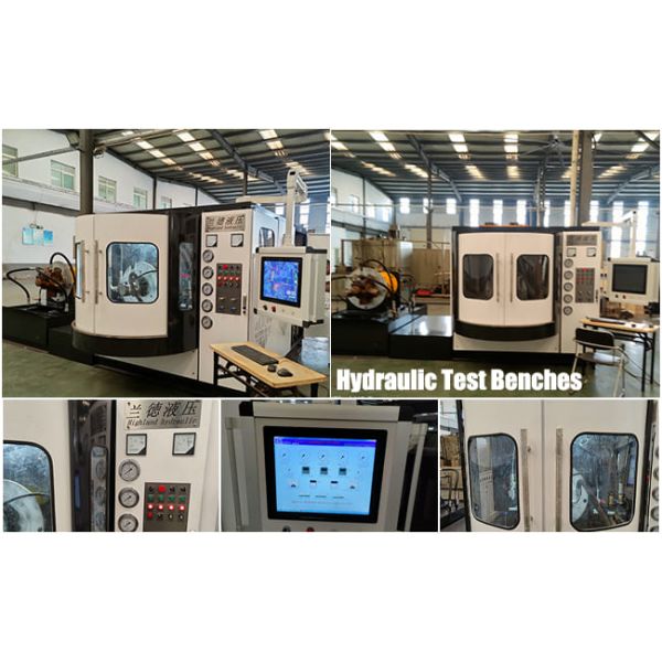 Hydraulic Test Benches Customization HIGHLAND YST450 Hydraulic Test Benches Testing Hydraulic Pumps And Motors Pressure 35 Mpa