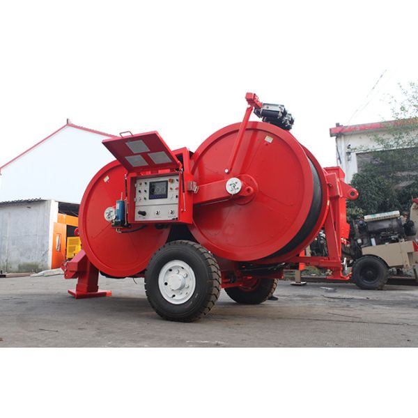 Electronically Controlled Hydraulic Cable Puller Tensioner Stringing Equipment