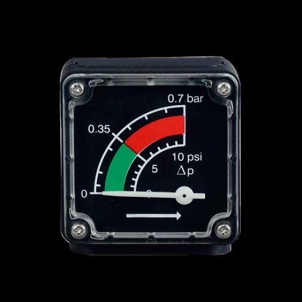 120C Maximum Destructive Temperature Differential Pressure Indicator for