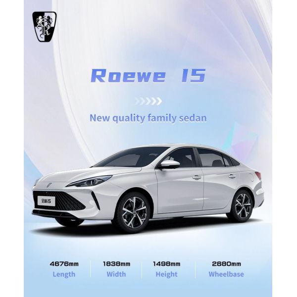 2024 ROEWE i5 Sedan 1.5L CVT Turbo Engine Left Steering Euro VI Emission Standard within 2500-3000mm Wheelbase