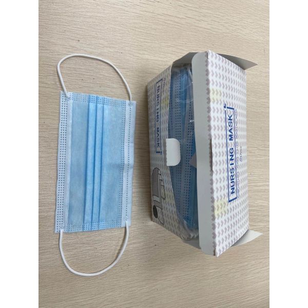 Perfect Fitting Design Disposable Earloop Mask Low Resistance To Breathing