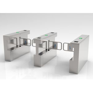 China 830mm Arm Swing Barrier Gate 40W IR Beam Auto Synchronized wholesale