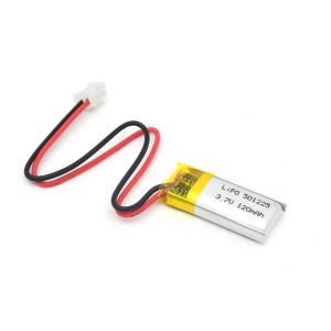 China Small 3.7v 120mah Lipo 501225 Lithium Polymer Battery Pack wholesale