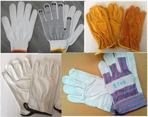 China Work gloves , cotton gloves , leather gloves , safety gloves wholesale