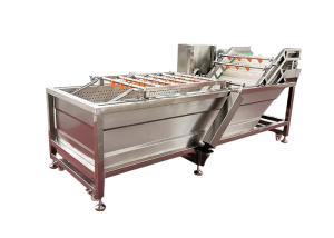 China 3.75KW 500kg/H Ozone Sterilizer Vegetable Washing Machine wholesale
