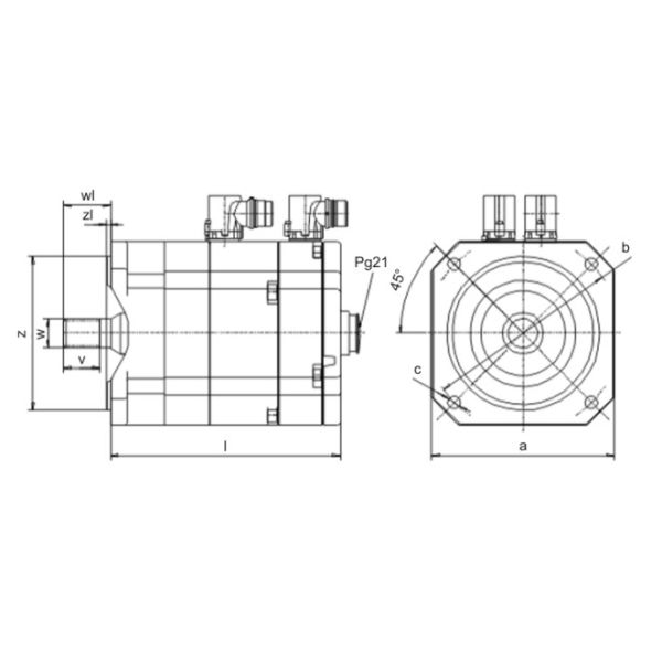 KUKA Servos And Motors Industrial Robot Parts 3.8kW High Precision Control