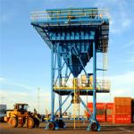 Customized Stationary Dust Controlled Eco Hopper At Seaport Terminal