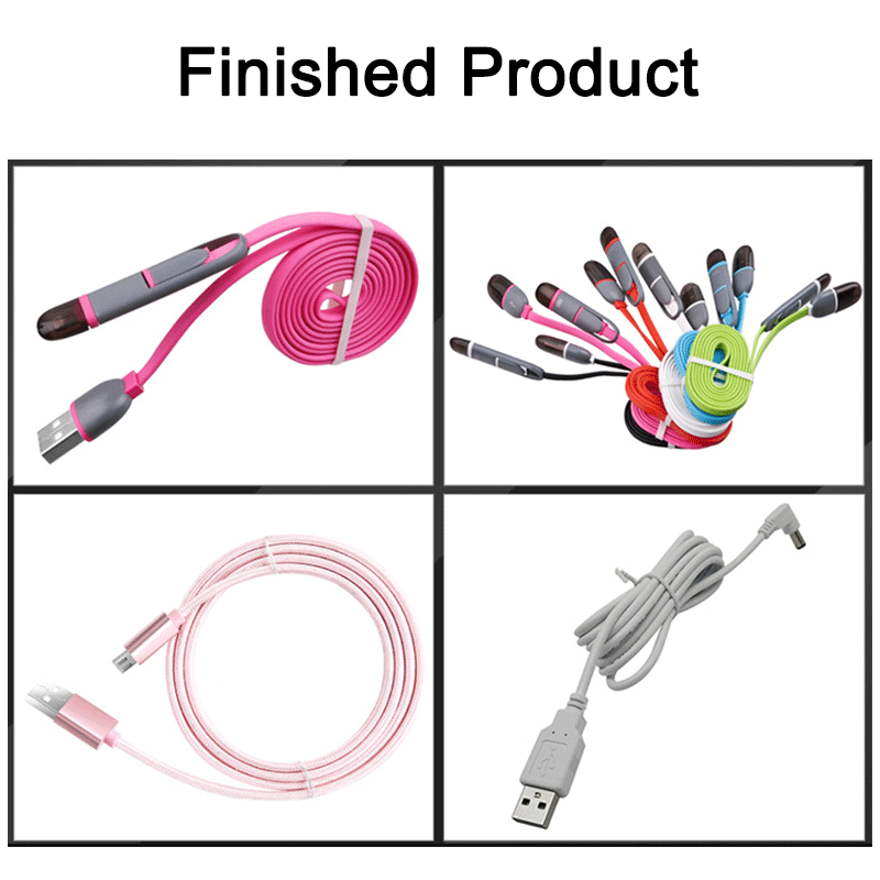 Semi-automatic USB Flat Data Cable Winding Machine YH-200W for Flat Ribbon Cable