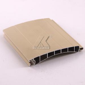 China Flexibly Install Roller Shutter Profiles CQC Powder Coating Aluminum Alloy Profile wholesale