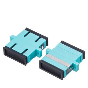China Optical Fiber Adapter Optic Adapter LC/APC Single Mode Duplex Coupler Coupling Adapter Connector on sale