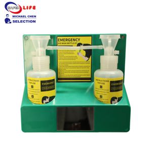 China China manufacturer wall mounted eyewash station Portable wall mounted eye wash station with mirror on sale