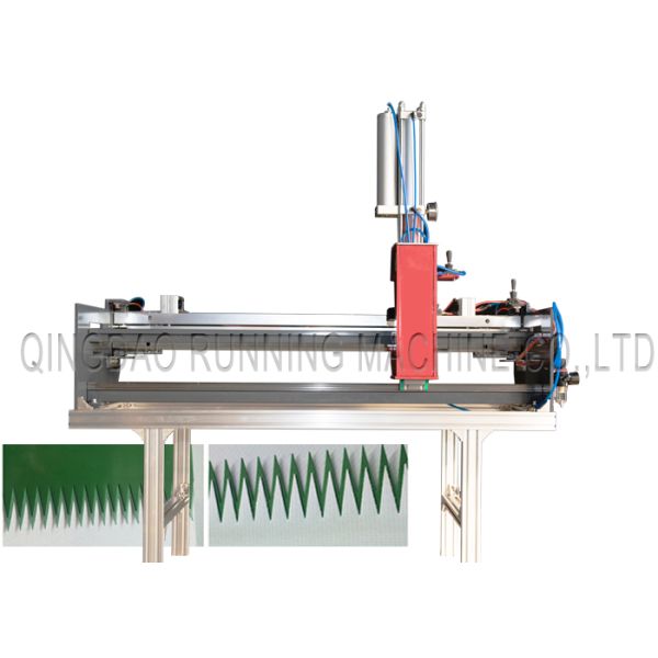 Pneumatic PVC PU Conveyor Belt Punching Machine 1600mm Width