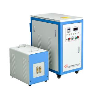China 380V  Medium Frequency Induction Melting Equipment 50KW Induction Heating Machine on sale