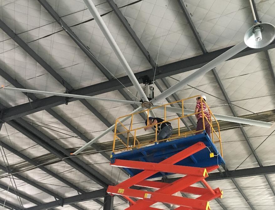 China 24FT Large Blade Gearbox Ceiling Fan wholesale