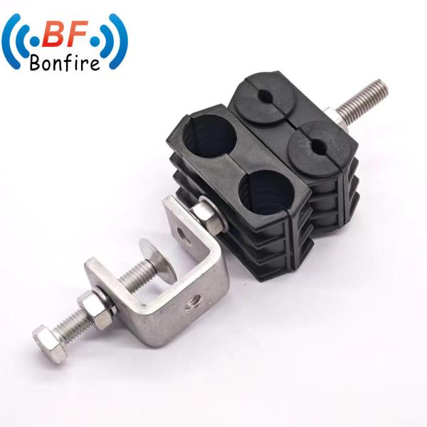 Customized Click Radiating Cable Feeder Clamp 15.00cm * 6.00cm * 1.50cm Package