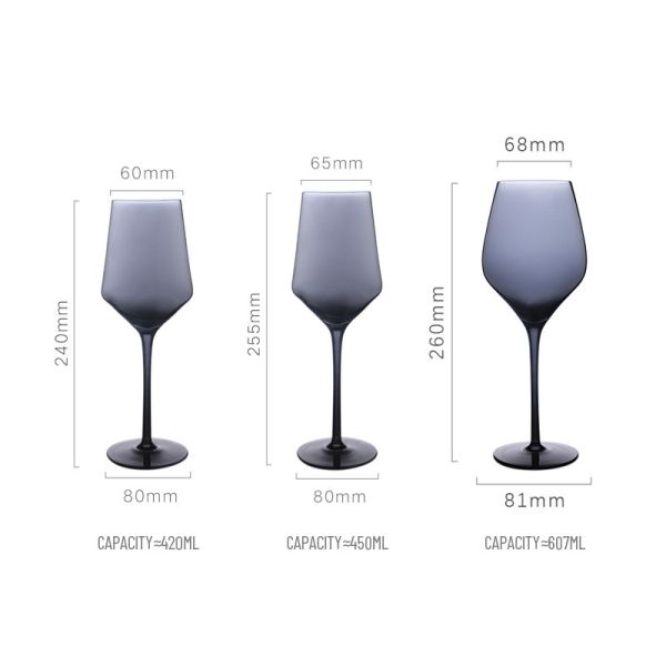 Custom Logo 4pcs 12oz Lead-Free Crystal Rainbow Plated Wine Glasses for Weddings Stylish & Durable