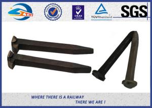 China 8.8 Grade Railroad Track Spikes Track And Field Spikes Rail Fasteners wholesale