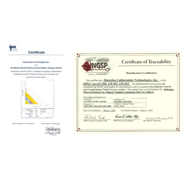 Smart System HPLC HbA1c Analyzer Fully Automated Glycosylated Hemoglobin Analyzer