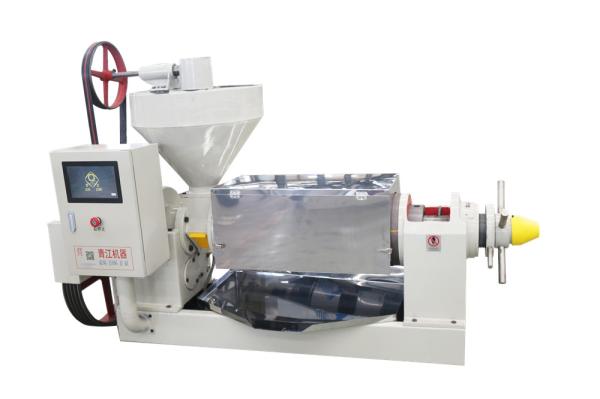 Quality 200-300kg/H Electrical Control Hot Oil Press Machine Peanuts Oil Extraction Machine for sale
