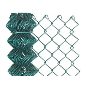 China PVC Coated diamond shape 8Ft Cyclone Wire Fence wholesale
