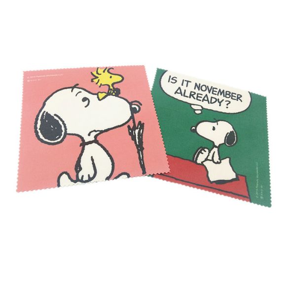 Many Pattern Soft Microfiber Cleaning Cloth Silk Printing With Many Color